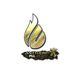 Sticker | Copenhagen Flames (Gold) | Antwerp 2022