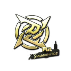 Sticker | Ninjas in Pajamas (gold) | Stockholm 2021