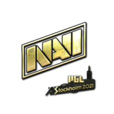 Sticker | Natus Vincere (Gold) | Stockholm 2021