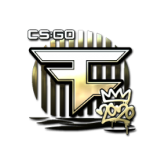 Sticker | FaZe (gold) | RMP 2020