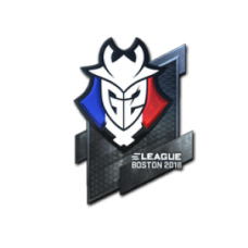 Sticker | G2 Esports (metal) | Boston 2018