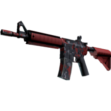 M4A4 | Pixel camouflage "Red