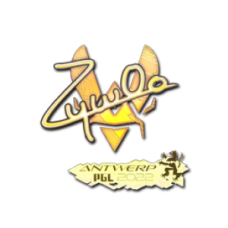 Sticker | ZywOo (Holo) | Antwerp 2022