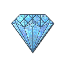 Sticker | Blue Gem (Glitter)