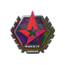 Sticker | Astralis (holographic) | London 2018