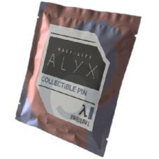 Half-Life: Alyx Collectible Badge Capsule