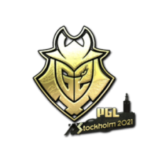 Sticker | G2 Esports (Gold) | Stockholm 2021